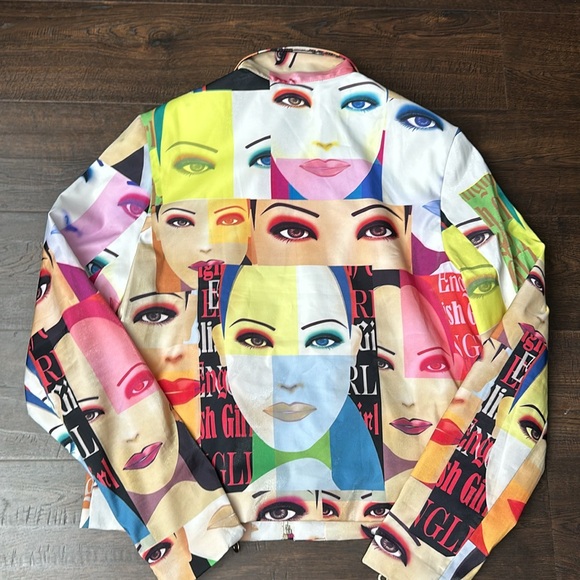 WOMEN'S MESMERIZE JACKET - FACES (SIZE MEDIUM) NEW OLD STOCK #A2 - Picture 6 of 6